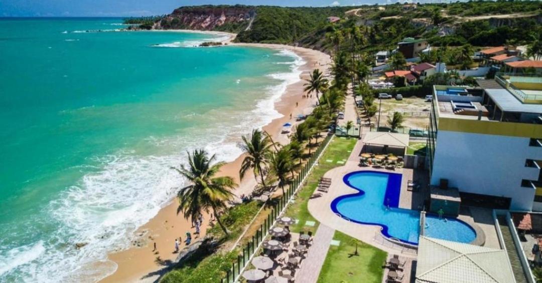 كوندي Flat Tabatinga Nord, Vista Para O Mar المظهر الخارجي الصورة