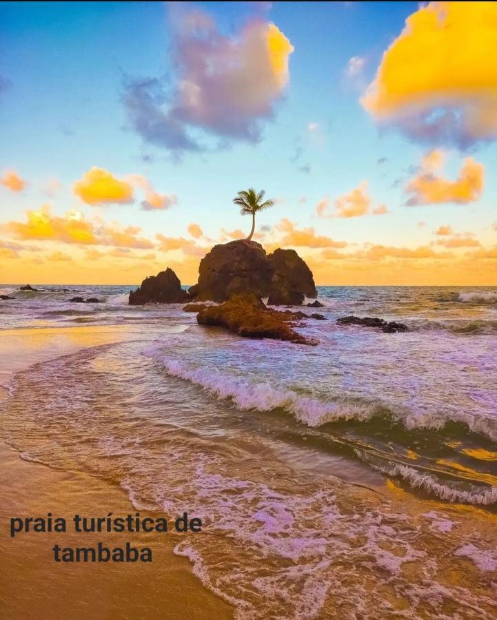كوندي Flat Tabatinga Nord, Vista Para O Mar المظهر الخارجي الصورة