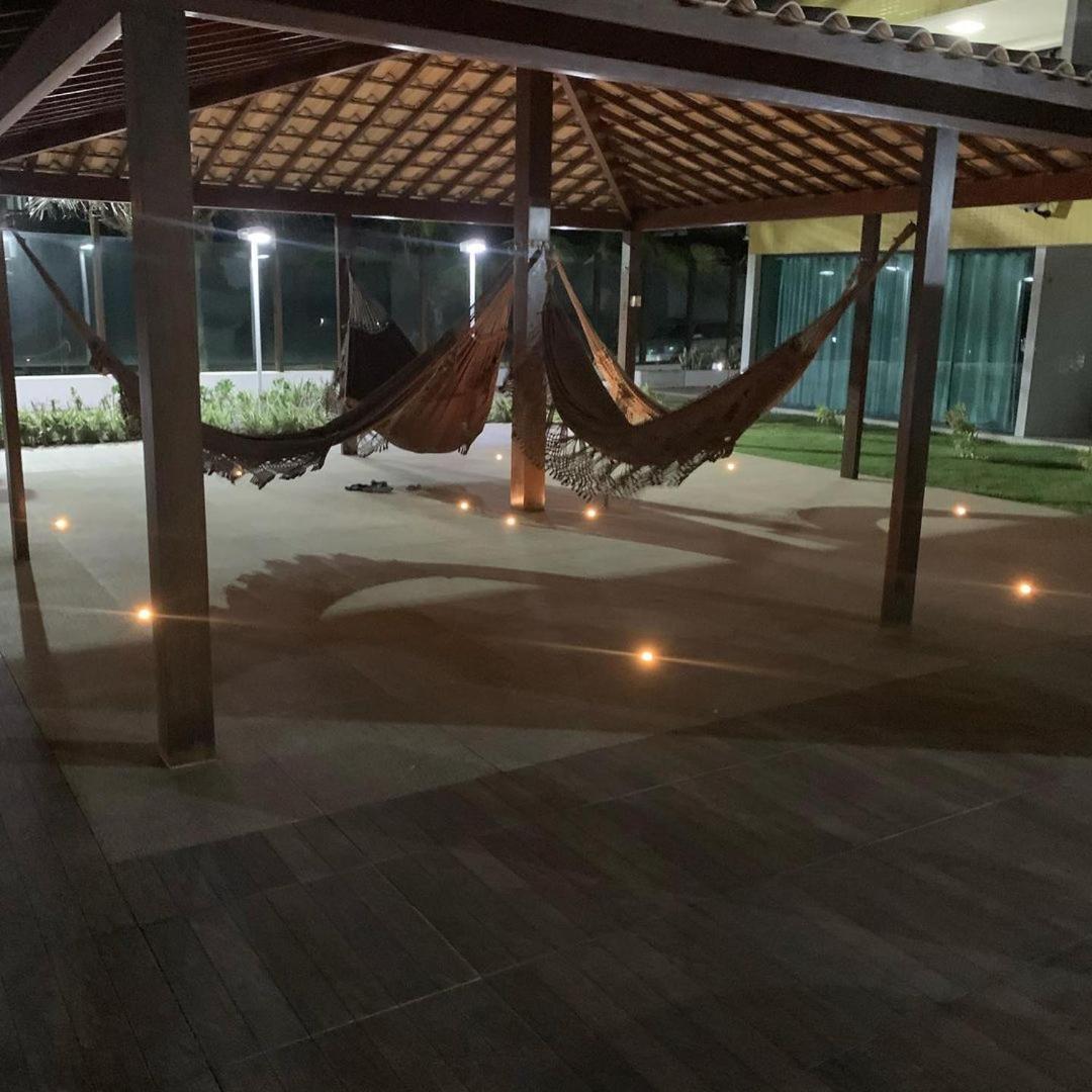 كوندي Flat Tabatinga Nord, Vista Para O Mar الغرفة الصورة
